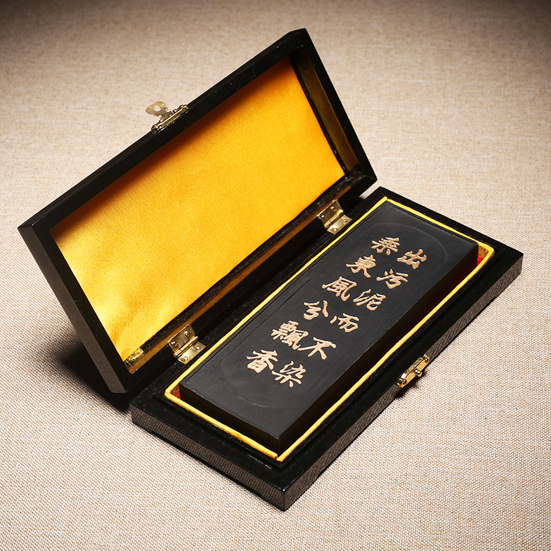 Practical emblems twelve ink ingots without dyeing the old hu Kaiwen ink OIL SMOKE INK GIFT GIFT COLLECTION GIFT BOX BIG INK BLOCK INK STRIP