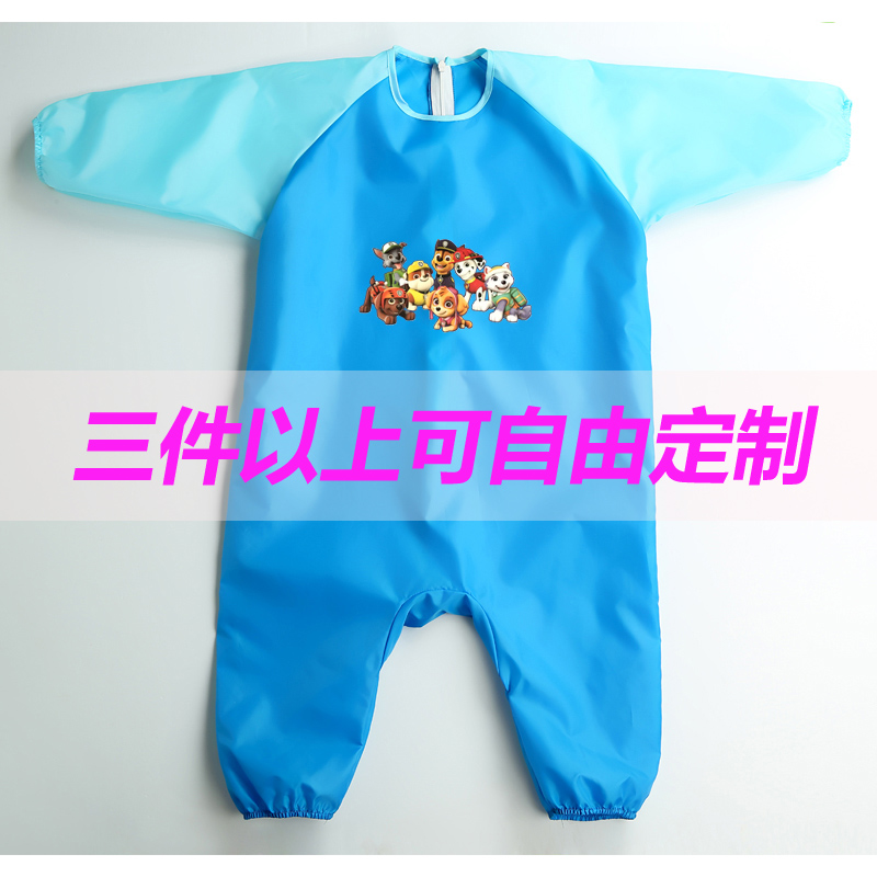 Em bé ăn quần áo không thấm nước jumpsuit áo choàng trẻ em bé bò quần áo chơi nước chơi cát chống mặc quần áo - Áo liền quần quần áo thể thao trẻ em