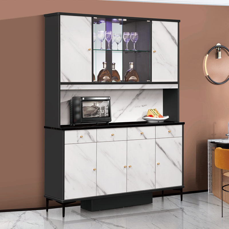Light luxury sideboard wine cabinet one wall locker high cabinet modern minimalist living room locker multi-functional cabinet