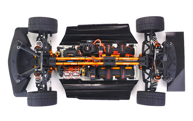 ZD racing Masofadan boshqariladigan avtomashina, yuqori tezlikdagi professional elektr poyga mashinasi, miqyosi 1:7