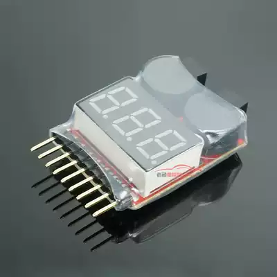 Voltage display, BB sound, low voltage (adjustable)alarm, buzzer, remote control model, toy car accessories, RC