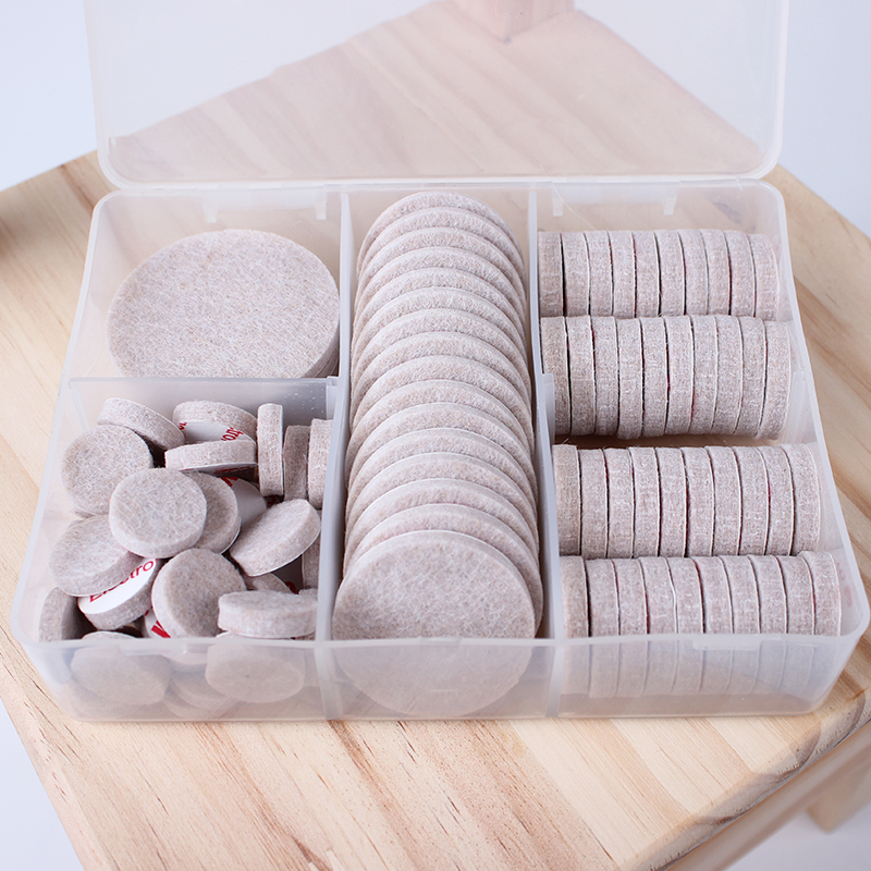 Felt table and chair foot pad protection pad mute wear-resistant household foot cover chair stool sofa furniture non-slip pad