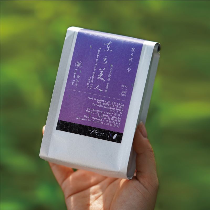 Laihu Yue Tea Hall | Taiwanese White Oolong Tea, Oriental Beauty Tea, Purple Label, Floral and Fruity Aroma, Sweet Cold Brew