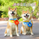 Springfield Huahua ໂຮງຮຽນອະນຸບານຫມາ Scarf ງາມ Shiba Inu Saliva ຜ້າພັນຄໍສາມຫຼ່ຽມອຸປະກອນເສີມ scarf ປັບໄດ້