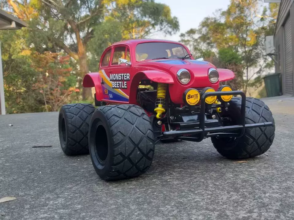 TAMIYA CW-01 1/12 ланч-бокс lunch lunch box XSA большой foot tire tire midnight pumpkin