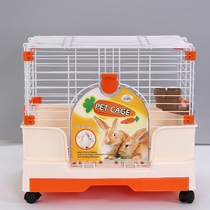 Rabbit Cage Special Size Dutch Pig Covetch Rabbit Cage Luxury Guinea Pig Cage Villa Supplies Package Anti-Spray Urine