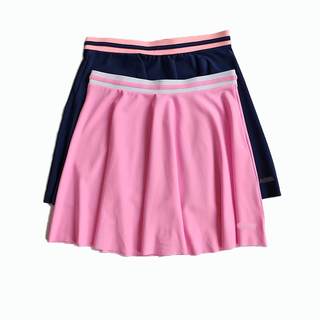 夏天玩水装备遮羞女童中童游泳短裙单层防尴尬游泳防走光下水泳裙