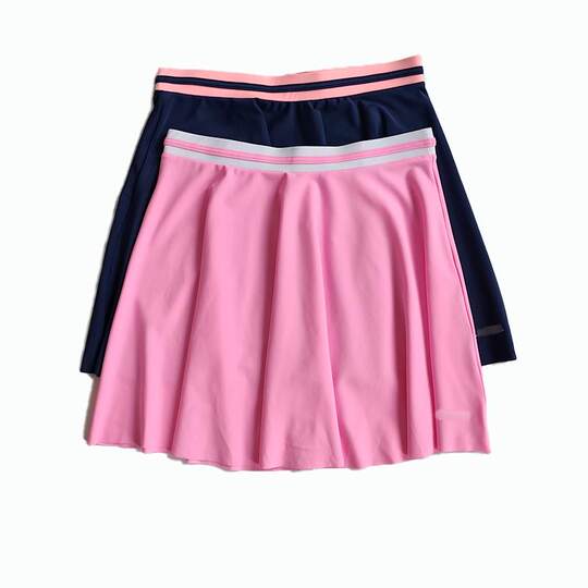 夏天玩水装备遮羞女童中童游泳短裙单层防尴尬游泳防走光下水泳裙