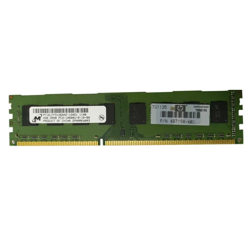 Память для настольного компьютера MT6JTF51264AZ-1G Micron 4G DDR3 1333 2RX8 PC3 10600U