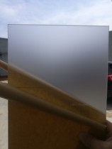 4mm transparent single - faced fracture acrylic plate customized organic glass plate cutting bending opening