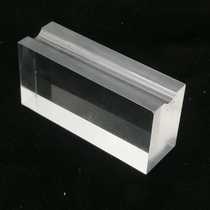 Transparent acrylic pen holder High-grade crystal Plexiglass pen holder Pen holder Wenfang Four treasures Calligraphy supplies can be customized