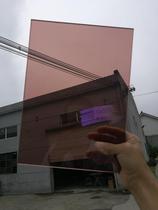 8MM thick black tea transparent organic glass plate customized acrylic plate customized processing bending zero cutting