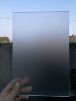 3mm thick transparent single-sided frosted acrylic plate custom plexiglass plate custom processing cutting and engraving