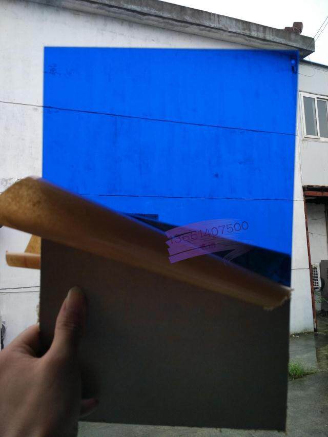 3MM thick treasure blue transparent organic glass plate set for bending engraving cutting acrylic plate processing customization