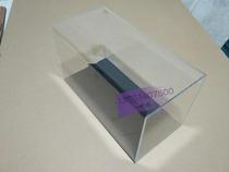 Custom acrylic transparent display box one-piece bending hand-made model cover doll Gundam dust box custom