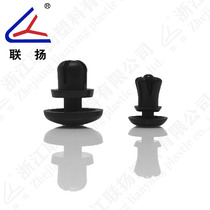 Lianyang R60 expanded rivet plastic female buckle rivet black nylon fixed buckle expansion buckle 1000