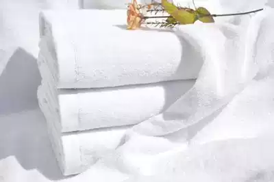 Hotel white bath towel pure white bath towel cotton bath towel bath towel hospital sauna bath towel