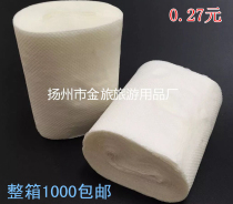 Hotel disposable toiletries roll paper Disposable toilet paper whole box roll paper heartless