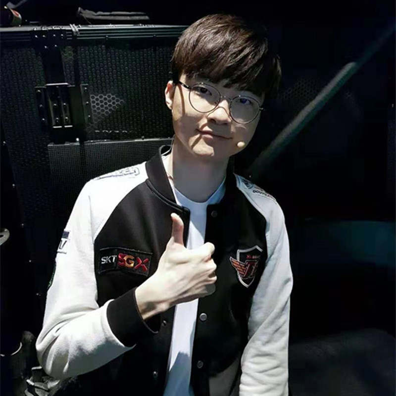 faker co-eye frame male SKT small peanut peaunt anti-blue light radiation electric competing eye can be worthy of a short sighted woman