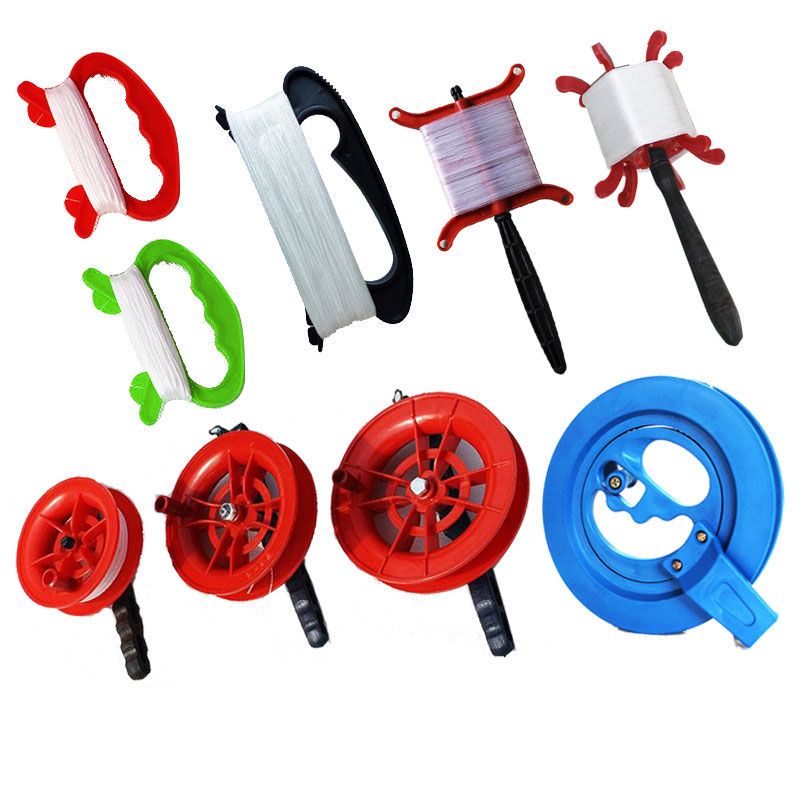 Kite wire wheel small red wheel hexagonal kite wheel high quality long line child chapter abductor simple spinning