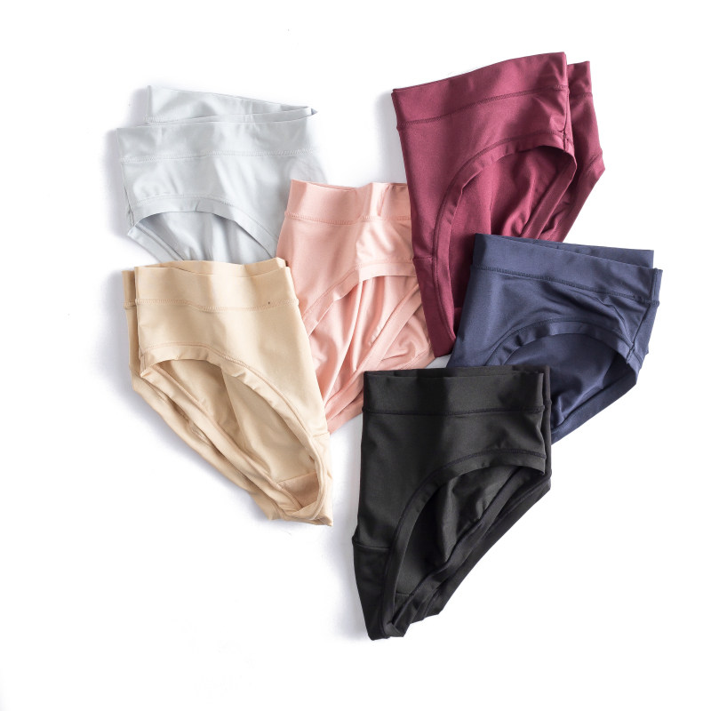 Oversized elastic, light, comfortable, seamless underwear, crotch, pure cotton, breathable briefs, girls, students, cute buttocks