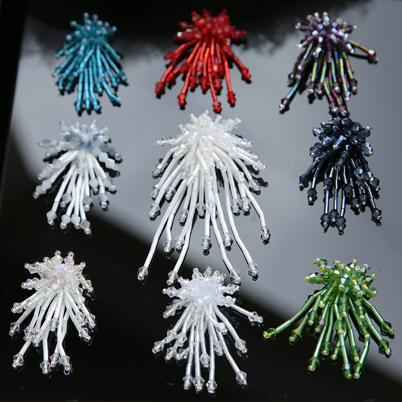 Accessories Streaming Subeads Beads Shoulder Decorations Handmade Strings of Beads Clothing Accessories Decorative Nails of Beads Clothing Accessories in Decorative Clothes