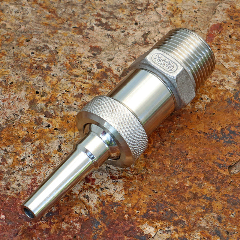 Stainless steel universal direct injection high pressure water column nozzle diameter transfer sprinkler truck flushing irrigation irrigation water gun nozzle