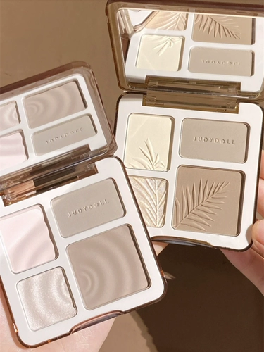 Комплексный хайлайтер для контуринга, осветляющая матовая тени для век для лица