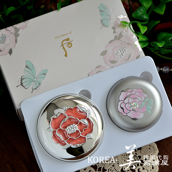 Whoo chính hãng của Hàn Quốc sau khi thưởng thức tấm thảm trắng hút ẩm BB cream cherry cushion air cushion phiên bản giới hạn quà tặng bột lỏng maybellin bb cream