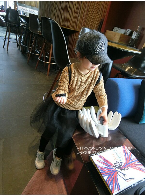 Jupe fillette en mélange - Ref 2053720 Image 15