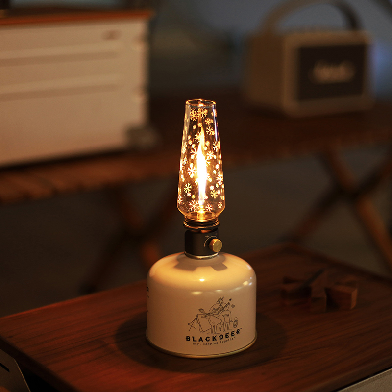 Thous Winds one thousand Wind Outdoor Camping Gas Lamp Retro Candle Lamp Atmosphere Light Camp light gas lamp