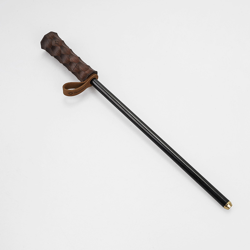 Thous Winds Blow Fire Cylinder Outdoor Camping Black Walnut Wood Telescopic Raw Fire Flame Lighter Blow