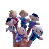 Ручная кукла, игрушка, мультяшные плюшевые перчатки, семейные игры