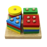 Геометрический конструктор, познавательная игрушка, 1-3 лет, раннее развитие, обучение, цветовое восприятие