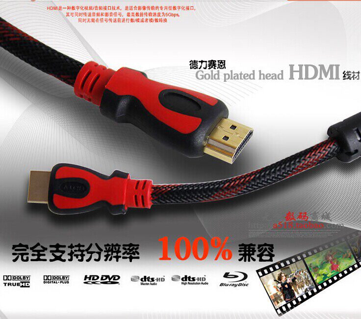 HDMI cable high-definition cable video 3D computer TV connection data cable 1 5 meters 3 meters 5 meters 10 meters 15 meters 20 meters