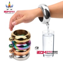 iEDM Love Electronic Music Bracelet Wine Bottle Outdoor Kettle Music Festival Portable Small Wine Bottle Stainless Steel Metal Wine Bottle