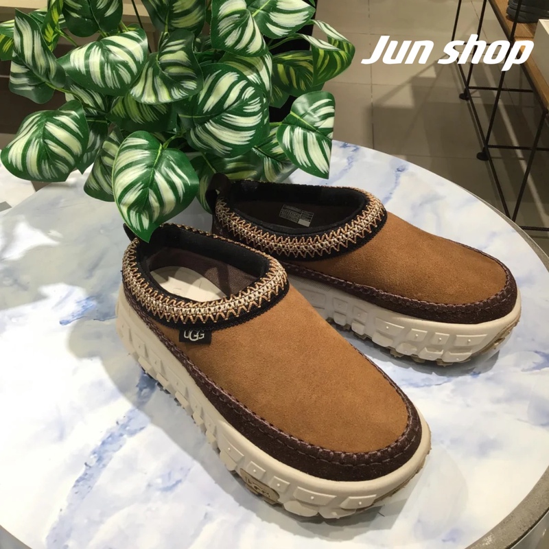 In-Stock Ugg Women's Casual Shoes, Domestic Stock, Tire Sole Anti-Slip Height-Increasing Tasman Loafers 1155650
