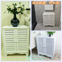 Waterproof and moisture-proof bathroom side cabinet corner cabinet large-capacity storage cabinet floor cabinet bathroom storage cabinet