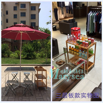 Movable storage tea cart trolley hot pot restaurant food delivery car with dining table paint oil painting cart tool cart