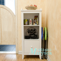 Jane European style sofa side cabinet decorative cabinet corner cabinet corner cabinet bedside table balcony storage cabinet tea cabinet