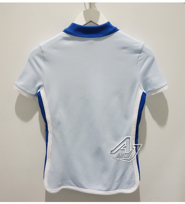 Bộ đồ cá sấu Lacoste Pháp 2018 màu tương phản mới Slim lưới thể thao POLO 154342 - Áo polo thể thao áo polo adidas nam