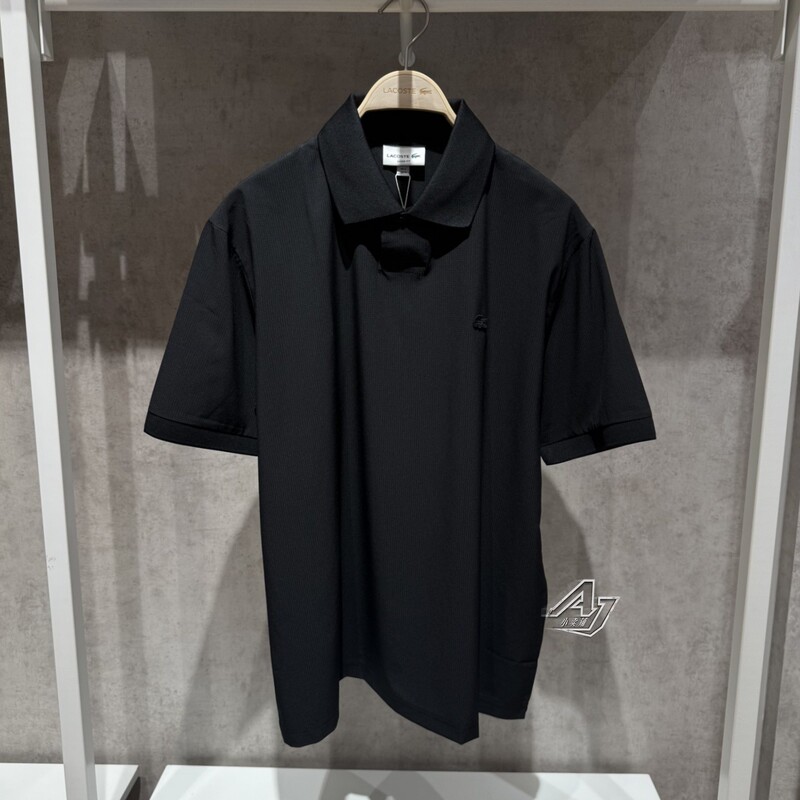 Lacoste French Crocodile Domestic Purchasing Agent Men's Cool and Loose Spring and Summer Solid Color Short-Sleeved Polo Shirt Dh0163