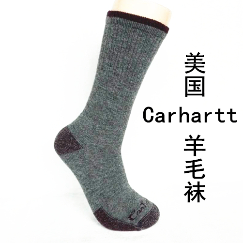 American Carhartt Khăn dày dưới len Thể thao ngoài trời Leo núi trượt tuyết Chạy vớ COOLMAX tất thể thao feetures