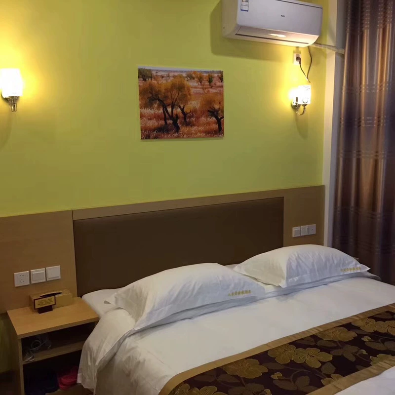 Khách sạn Nam Kinh Express Nội thất Giường Phòng Tiêu chuẩn Căn hộ đầy đủ Khách sạn Giường đôi Bàn đầu giường tùy chỉnh Tủ TV Giá đặc biệt - Nội thất khách sạn