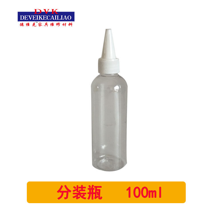 Home Furniture Repair Beauty Repair Material 100 Ml Plastic Bottle Pointed Mouth Split Bottle