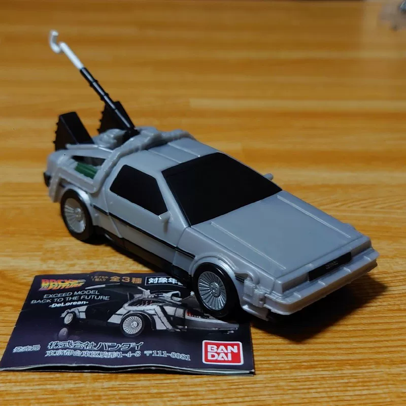 Бандай японская коллекционная модель Time Cars 1985 Delorean из серии Back to the Future