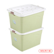 hộp đựng mỹ phẩm 18 áo len mới quilt đồ trang sức hộp nhựa lớn với nắp hộp lưu trữ hợp nhất lưu trữ hộp đựng đồ có khóa