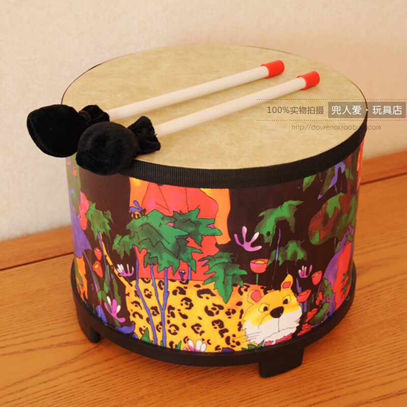 Children's toy drums, percussion instruments, drums, baby girls, beating drums, gathering drums, early education, kindergarten instruments