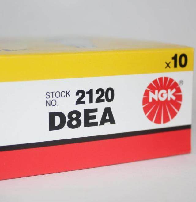 Flower cat silver cat CG top cylinder white board frame horizon 150 250 suitable for NGK spark plug D8EA A8YC D8TC