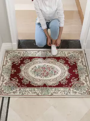 (Customized doormat) European floor mat doormat doormat foyer entrance mat entrance home carpet machine washable
